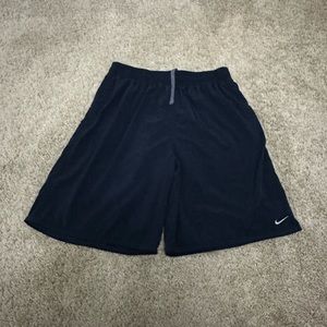 Navy blue Nike shorts